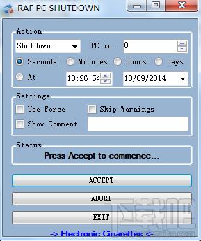 RAF PC Shutdown(定时关机),RAF PC Shutdown(定时关机)下载,RAF PC Shutdown(定时关机)官方下载