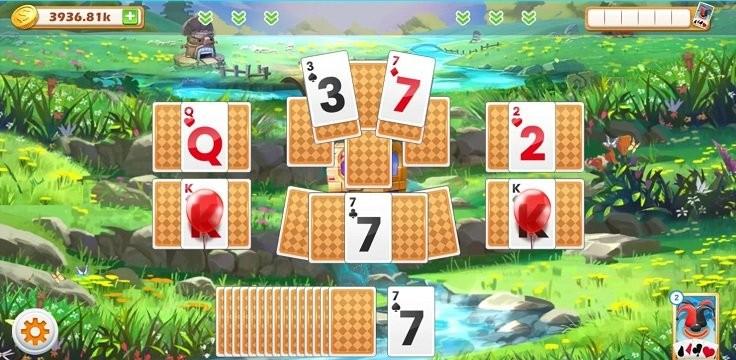 纸牌家居设计游戏(solitaire)下载,家居设计游戏,纸牌游戏,solitaire